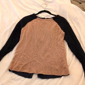 Ply 100% Cashmere TriColor Sweater